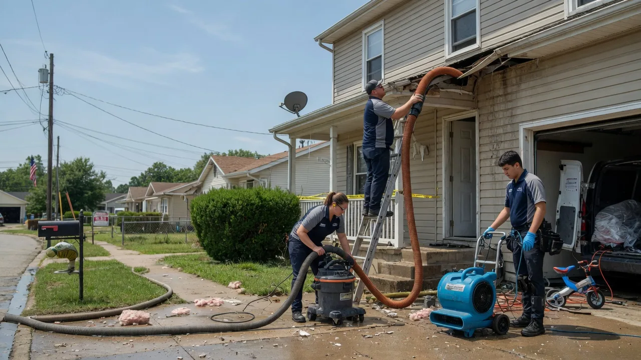 Water Damage Restoration in Morrow, OH near me